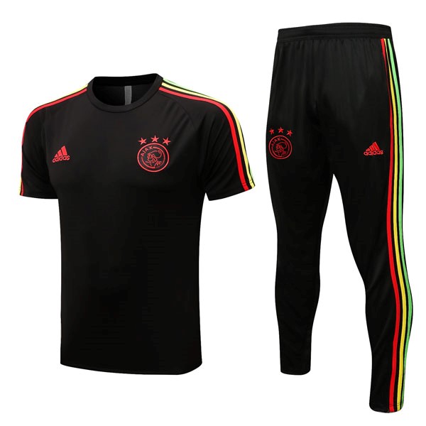 Trikot Ajax Komplett-Set 2022-2023 Schwarz